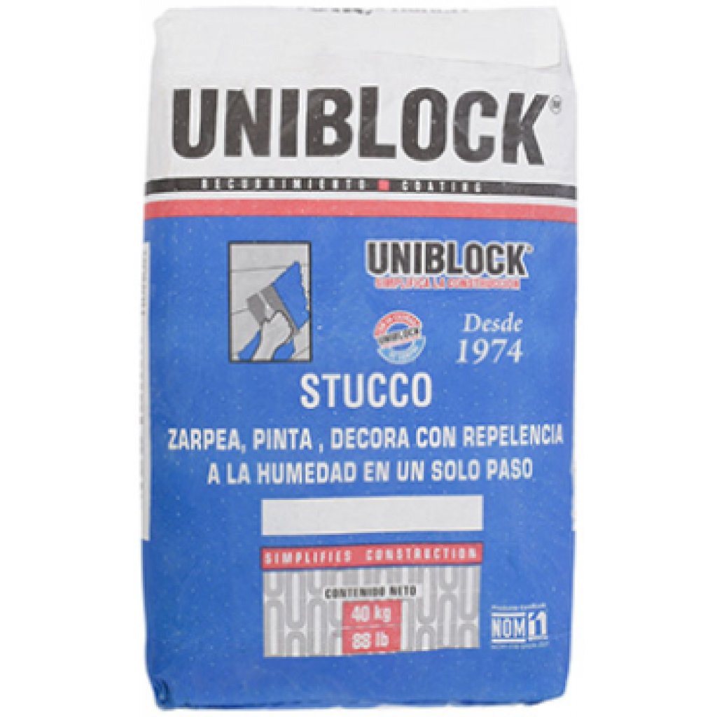 EXTER BLOCK / ESTUCO 40KG Somos Grupo Texturarte